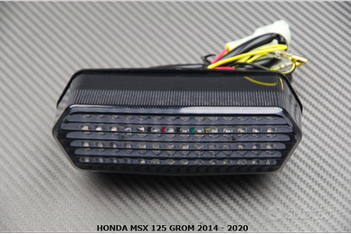 Luce stop per HONDA MSX 125 GROM 2014 Fumé Chiaro