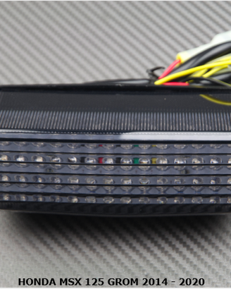 Luce stop per HONDA MSX 125 GROM 2014 Fumé Chiaro