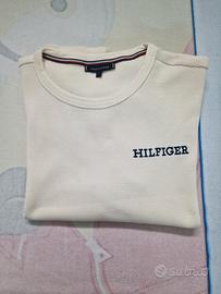 Maglietta Tommy Hilfiger Beige Taglia L