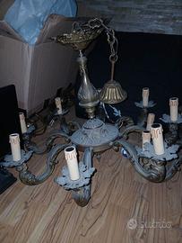 LAMPADARIO VINTAGE ANNI 50