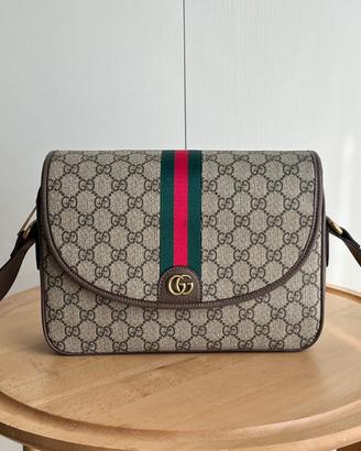 Borsa a tracolla da donna Gucci Ophidia GG