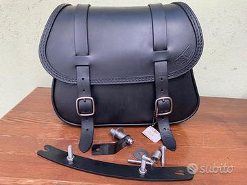 Borsa Ends Cuoio per Indian Scout bobber