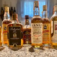 Whisky vintage, Chivas, Ballantines, Glen Grant