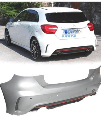 PARAURTI POSTERIORE MERCEDES CLASSE A W176 LOOK AM