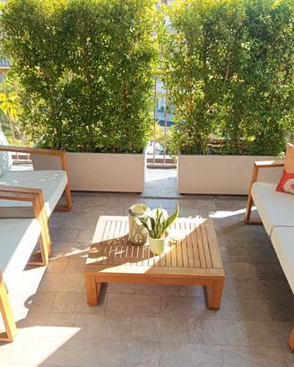 Divani da esterno salotto da giardino set relax