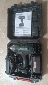 Avvitatore a percussione Parkside 400 nm completo