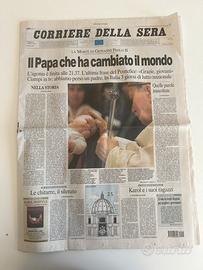 Corriere Sera 03/04/2005 muore Giovanni Paolo II
