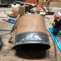 pompa a spruzzo in rame funzionante