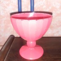 Coppette gelato in vetro sabbiato