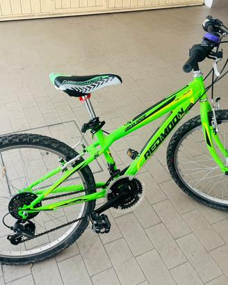 Bici verde 24 pollic (non da mercatone)(8/12anni)