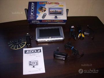 Tv portatile audiola 7 pollici