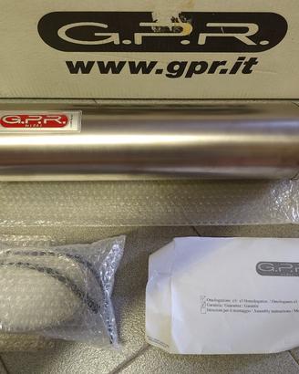 Terminale scarico GPR titanio per Kawasaki ZX9R