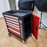 carrello attrezzi officina meccanica completo 