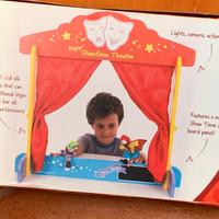 Teatrino da tavolo - gioco in legno