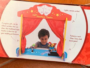 Teatrino da tavolo - gioco in legno