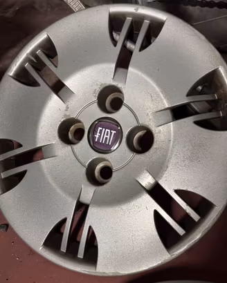 4 copricerchi originali Fiat Panda