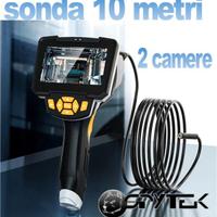 Telecamera 10 mt  video ispezioni tubi idraulici
