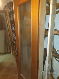 porta interna con vetro 