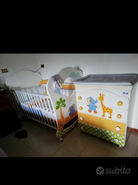 Lettino + fasciatoio Pali