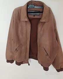 Giacca pelle marrone Timberland Weathergear L