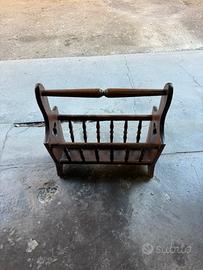 Portariviste in legno vintage