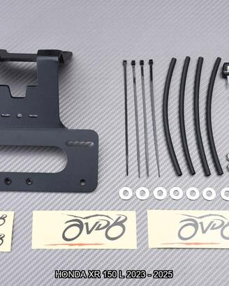 Portatarga corto AVDB HONDA XR 150 L 2023 - 2025