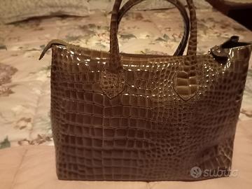 Borsa molto capiente marrone