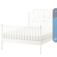 Letto matrimoniale ikea leirvik nuovo