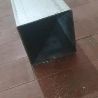 Tubolare quadrato in ferro zincato