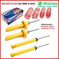 ASSETTO SPORTIVO VW Golf VI 1K Berlina 50 mm