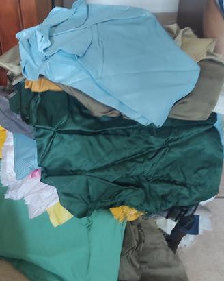 scampoli fodere e tessuto