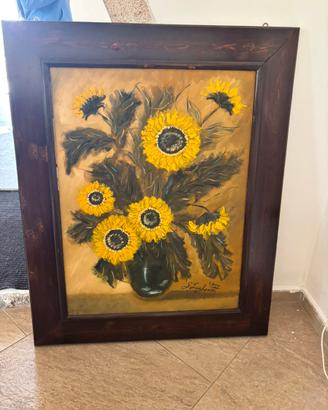 Quadro girasoli
