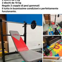 palestra con pesi