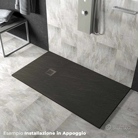 Piatto doccia effetto pietra, marca Fiora 80 x 100