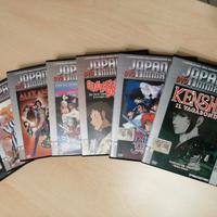 7 DVD ORIGINALI CARTONI JAPAN ANIME COLLECTION