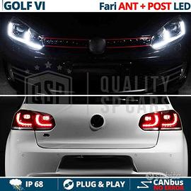 FARI + FANALI LED Per Golf 6 con FRECCE DINAMICHE