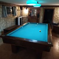 Biliardo MARI d'epoca (1960) in legno massello