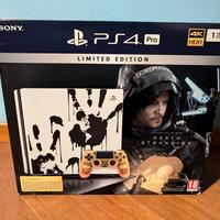 Ps4 pro Death Stranding + 4 controller