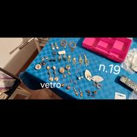 Lotto orecchini vintage anni 80/90