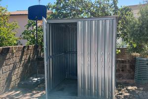 Box metallo zincato 175x175 x 200 di altezza