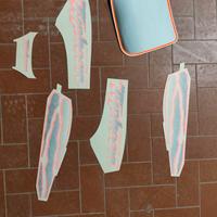 ricambi Gilera Piaggio Typhoon Adesivi Decalco  