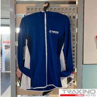 Felpa ufficiale 2022 Yamaha paddock blue