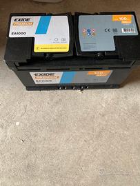 Batteria auto exide 100 A nuova, mai usata