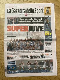 La Gazzetta dello Sport 19 Agosto 2013 Supercoppa