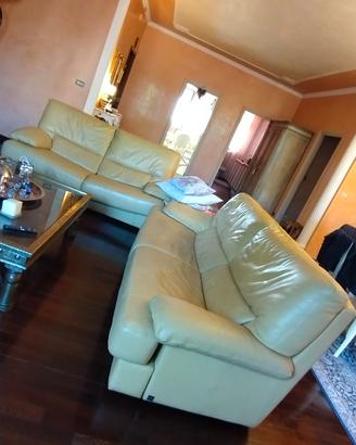 Divani a letto  in pelle 