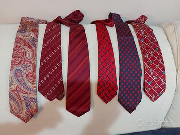 collezione cravatte suddivisa in lotti. lotto n° 8