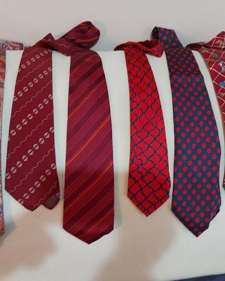 collezione cravatte suddivisa in lotti. lotto n° 8