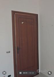n.6 porte interne in legno color noce 80 x 120