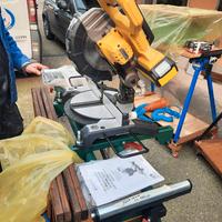 Troncatrice Henko e mola Parkside