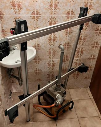 Barre potatutto audi q5 doppio portabici